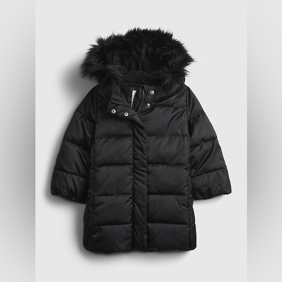 Baby GAP Toddler (Girls) ColdControl Ultra Max Long Puffer Jacket - Size 2T - Picture 8 of 9
